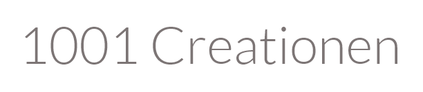 Logo 1001 Creationen